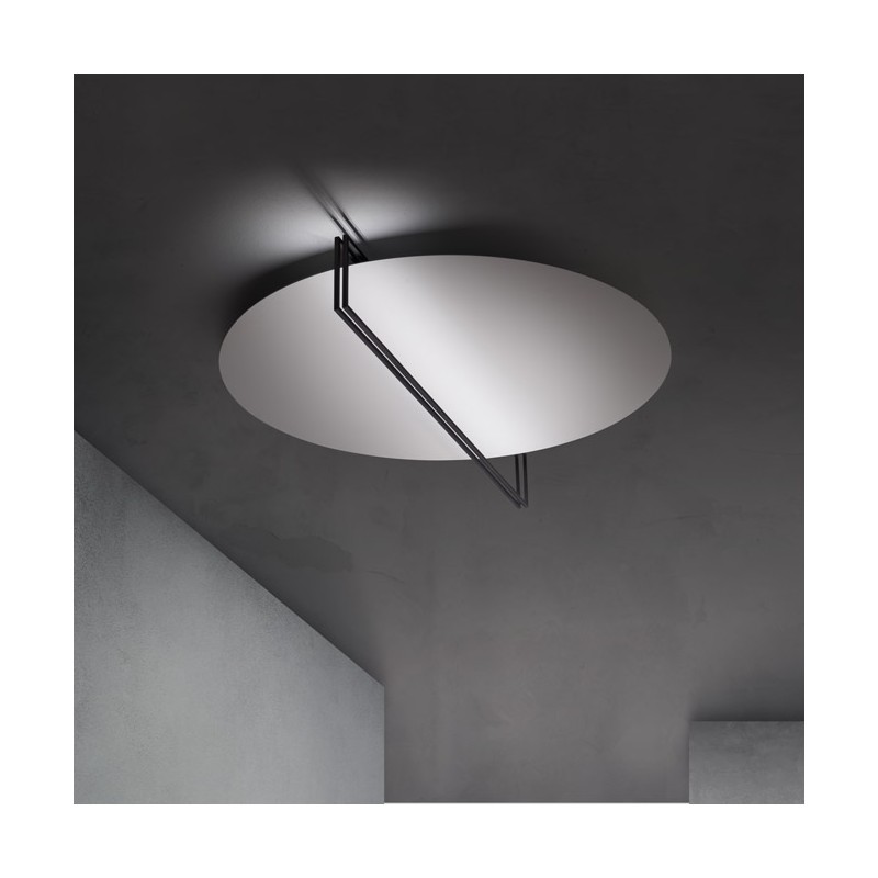 Essenza 90 Minitallux Lampada da soffitto a LED Essenza 90 in diverse finiture by Icone Luce