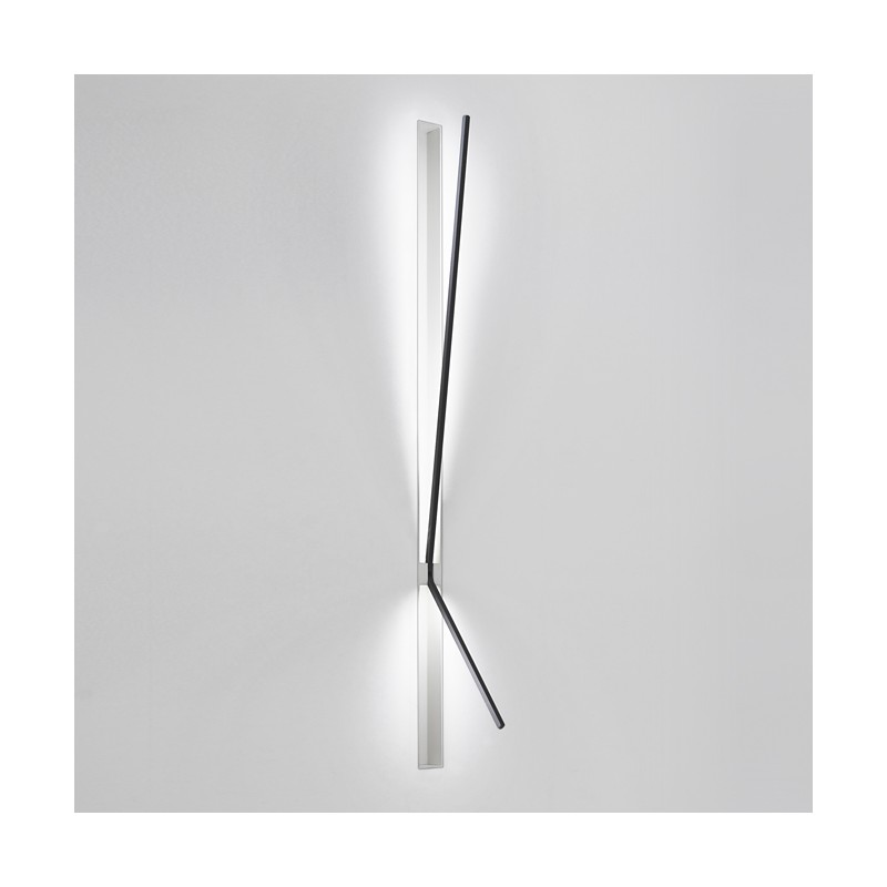 Spillo 2i.80 Minitallux LED wall lamp Spillo 2i.80 in different finishes by Icone Luce