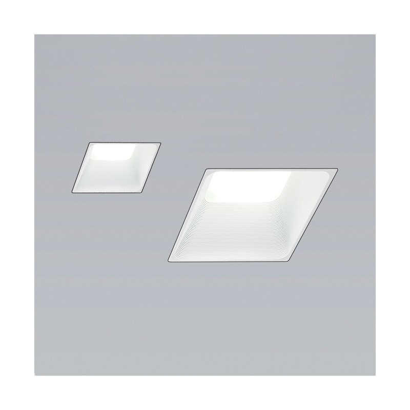 Darma 17 Empotrable LED Minitallux Darma 17 acabado blanco byicon Luce