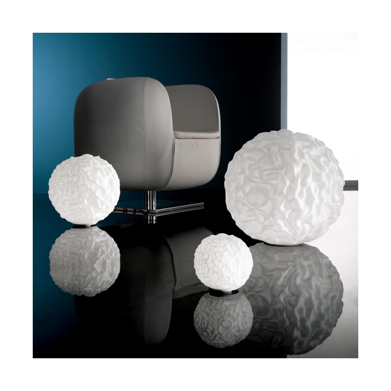 Emisfero16lt Minitallux Table or floor lamp Emisfero16lt white finish by Icone Luce - Bulb not included