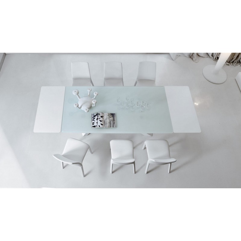 BigTable_160_240 Bonaldo Tavolo allungabile Big Table con struttura in metallo e piano a scelta da 160(240)x90 cm
