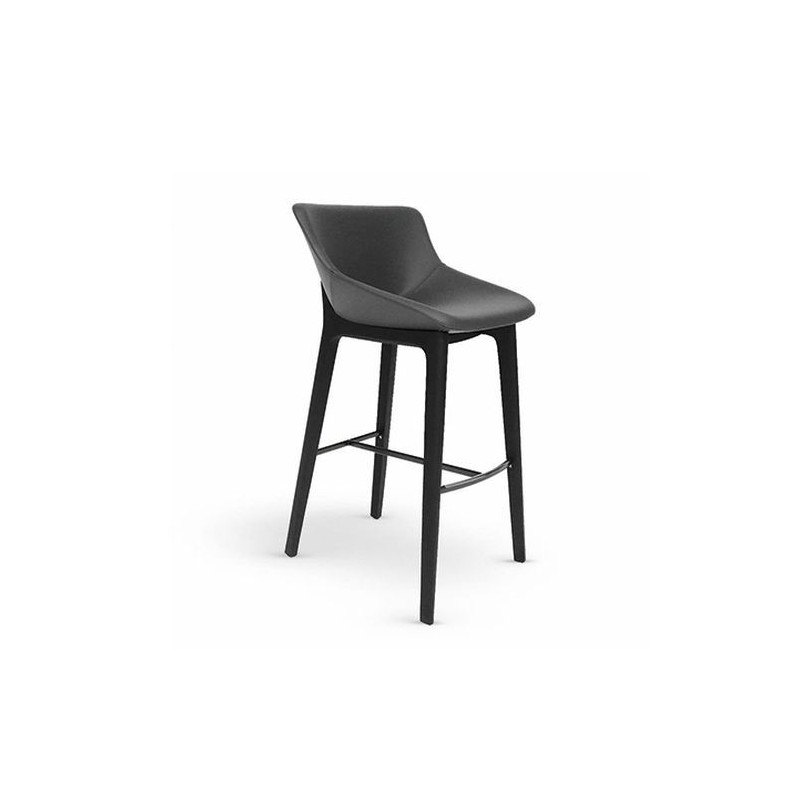 Artika_Wood_Too_h77 Bonaldo Tabouret Artika Wood Too H 77 avec pieds en bois et assise au choix