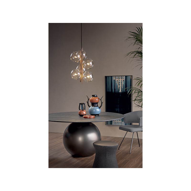 Bon_Ton_sos_6elementi Bonaldo Suspension 6 lumières Bon Ton en différentes finitions