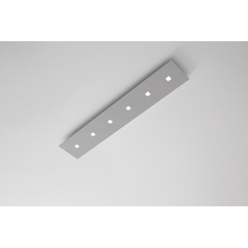 Minitallux Lampada da soffitto a LED Isi.R.6 in diverse finiture by Icone Luce