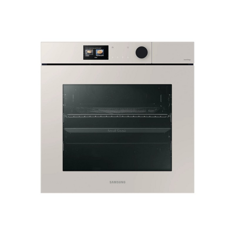 NV7B7997ABA Samsung Bespoke Dual Cook multifunction oven NV7B7997ABA 60 cm beige satin finish
