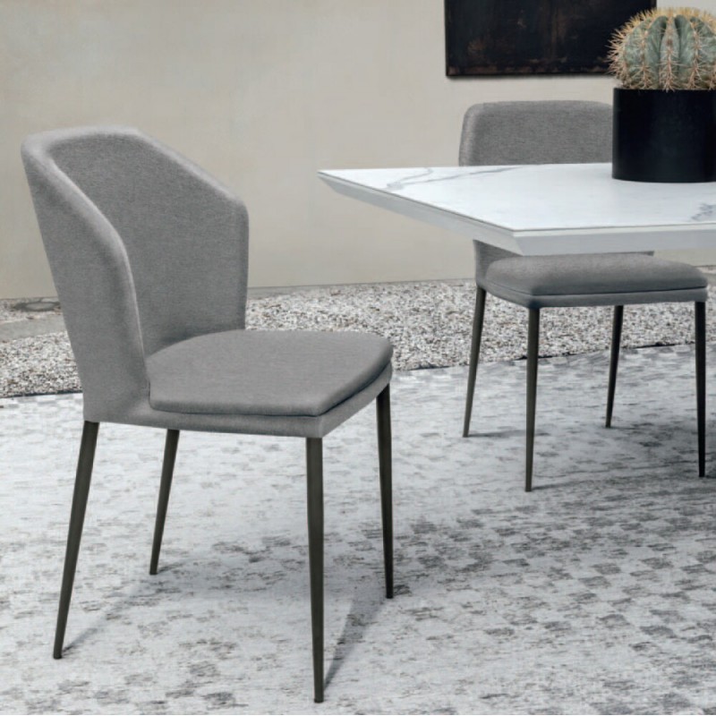 ASTORIA ASTMET Sedit Astoria chair with metal structure and seat of your choice