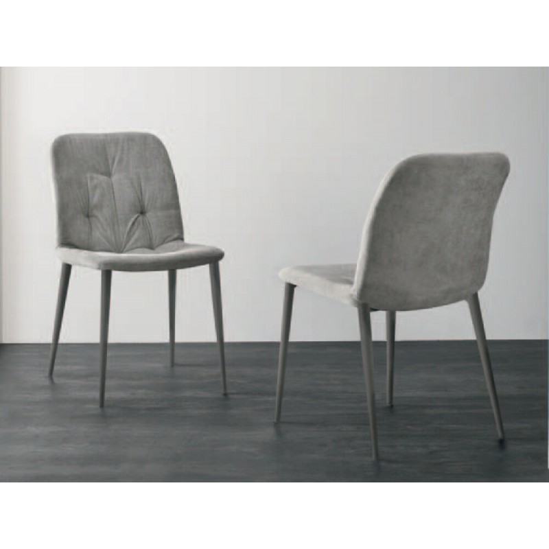 ROXY ROXMET Sedit Roxy chair with metal or wooden structure and seat of your choice