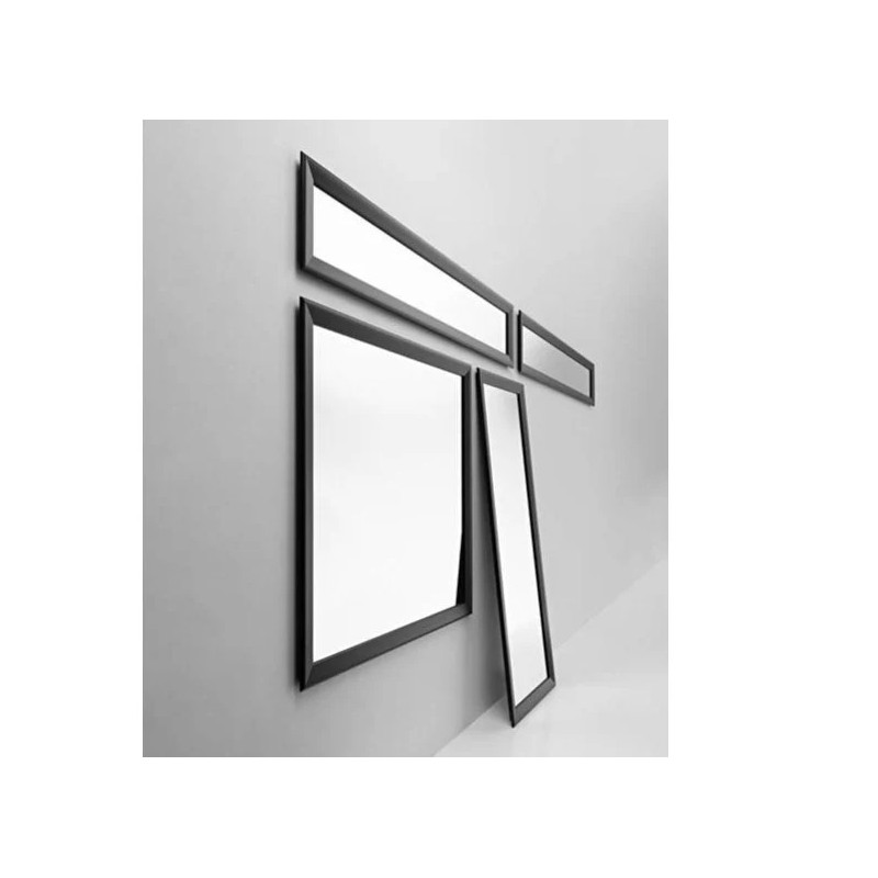 BLACK YUME IY23ZZ Horm Wall or floor mirror Black Yume art. IY23ZZ with aluminum frame - Size of your choice