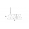PLYWOOD CHANDELIER IP41XX
