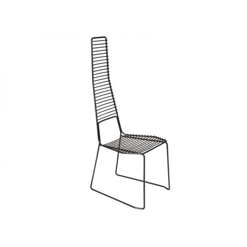 ALIENO HIGH CM8937 Horm Sedia da giardino Alieno High art. CM8937 con struttura in metallo - Con schienale alto