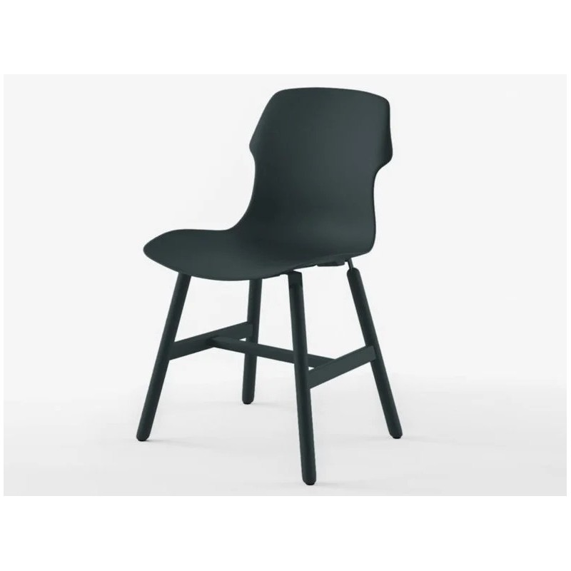 STEREO METAL POLIPROPILENE CM1165 Horm Stereo Chaise en Métal Polypropylène art. CM1165 avec structure en métal et assise en polypropylène