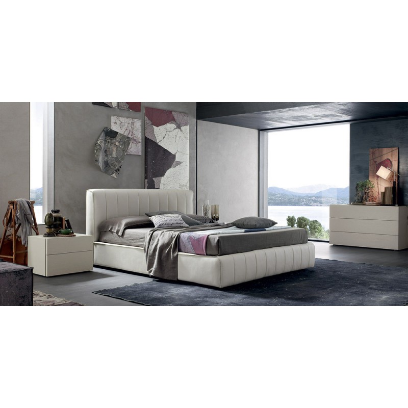 OLIVER Q7/Q8_1800 Maronese Acf Letto king size OLIVER imbottito da 180 cm