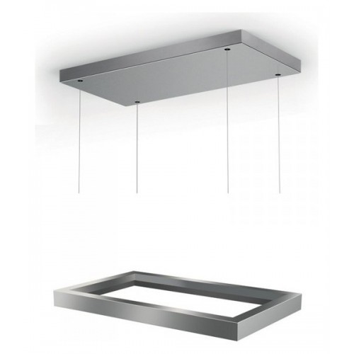 Faber Kit cornice Thea Isola 112.0516.431 finitura inox da 80 cm