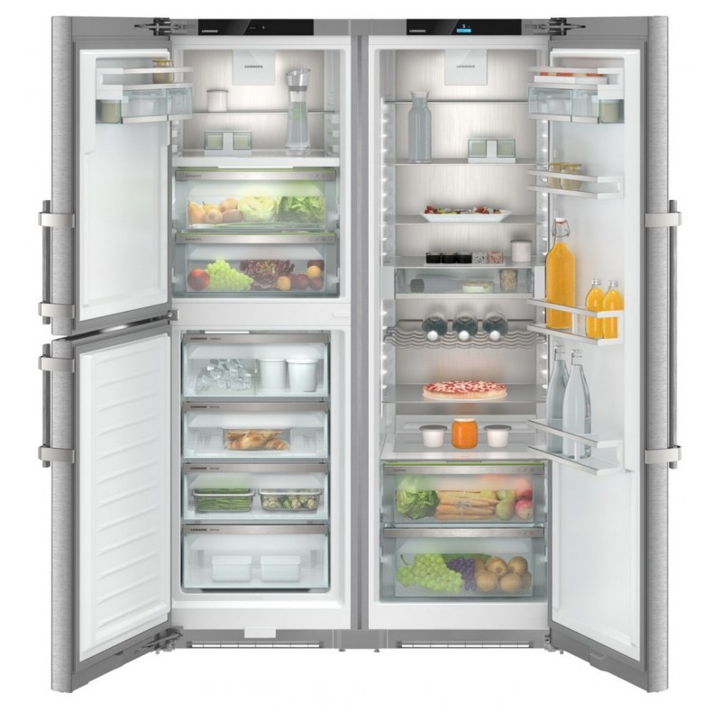 XRCsd 5255 Liebherr Freestanding side by side refrigerator XRCsd 5255 120.4 cm SmartSteel / silver finish