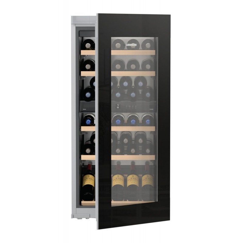 EWTgb 2383 Liebherr Built-in wine cellar EWTgb 2383 with 60 cm handleless glass door in black