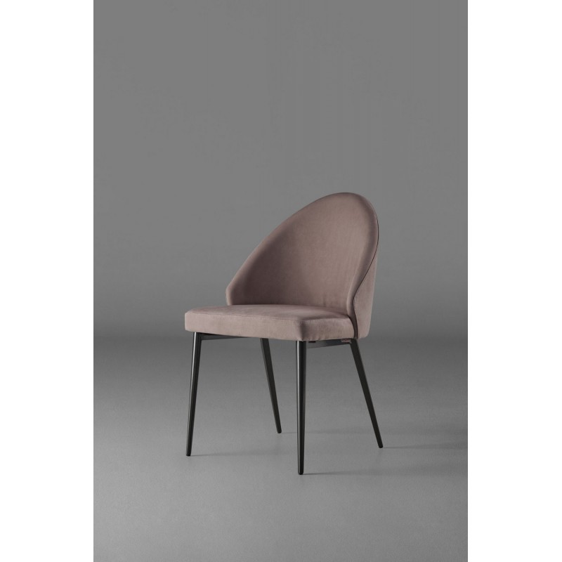 Diana.tt 1858 Colico Chair Diana.tt art. 1858 with steel structure and fabric seat
