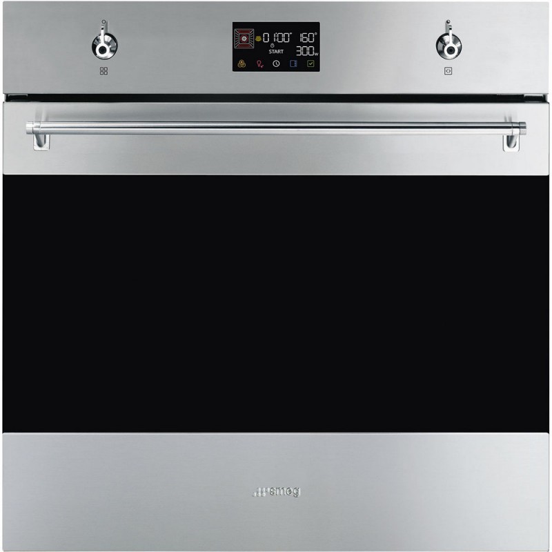 SO6302M2X Smeg S Four micro-ondes combiné Galileo SpeedwaveXL SO6302M2X 60 cm finition inox