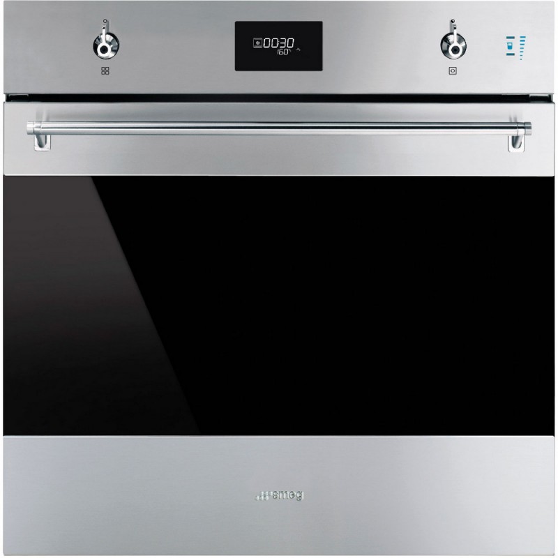 SOP6301S2X Smeg S Galileo Pyro steam combined pyrolytic oven SOP6301S2X 60 cm stainless steel finish