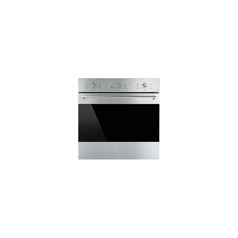 SF6381X Four ventilé Smeg S SF6381X, finition inox 60 cm