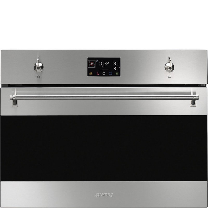 SO4302S3X Four vapeur combiné Smeg S Compact Galileo Steam100 SO4302S3X 60 cm finition inox