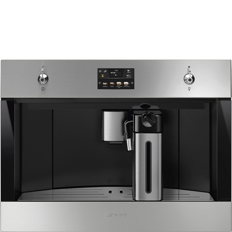 CMS4303X Machine à café Smeg S CMS4303X, finition inox 60 cm