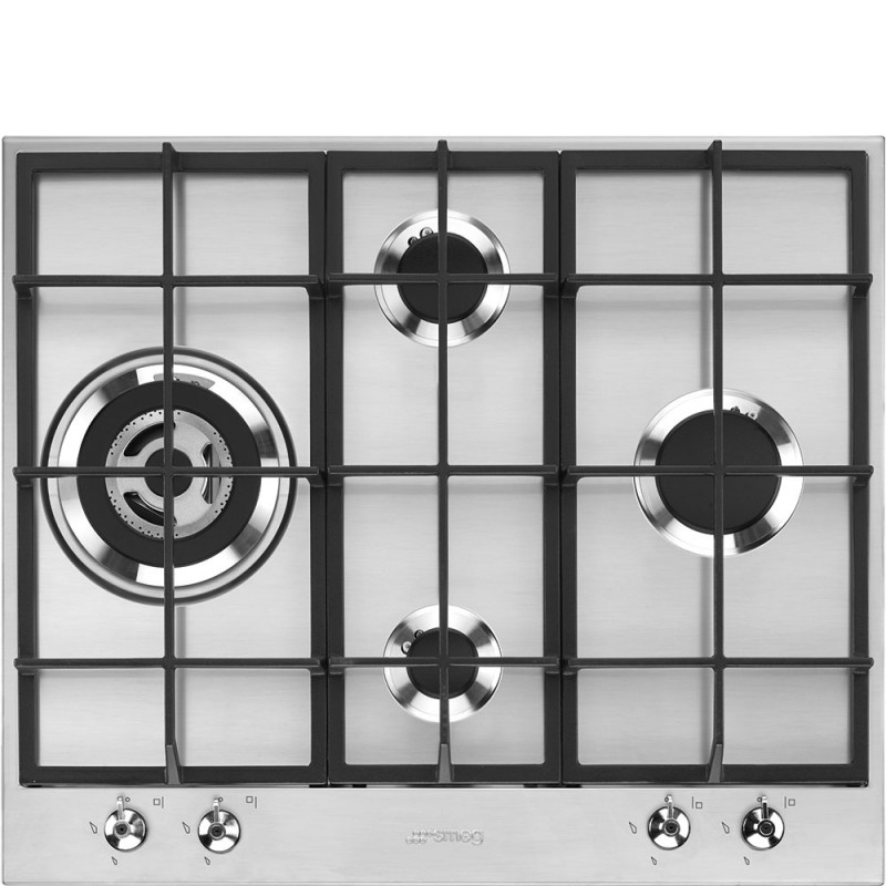 PX364L Table de cuisson gaz inox Smeg S 60 cm PX364L