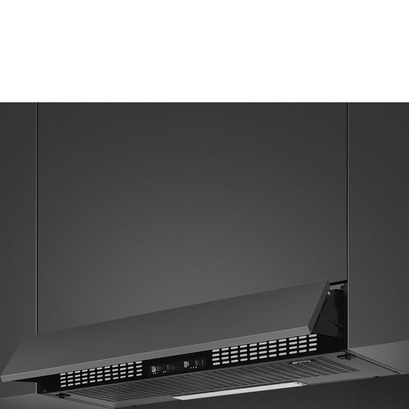 KSEIR92NE2 Hotte intégrée Smeg KSEIR92NE2 90 cm, finition noire