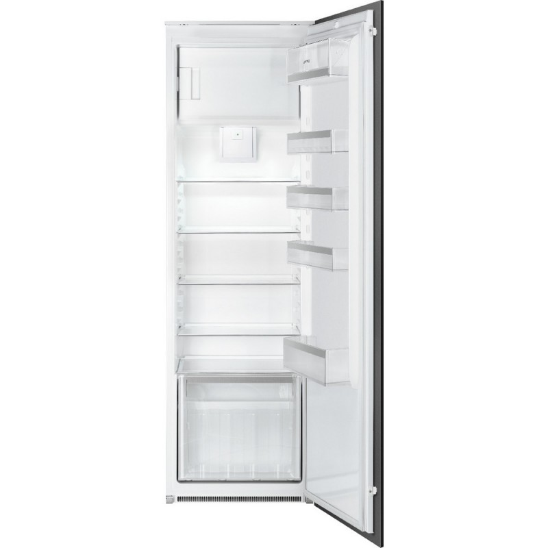 S8C1721F Smeg Single-door ventilated refrigerator with built-in freezer compartment S8C1721F 55 cm