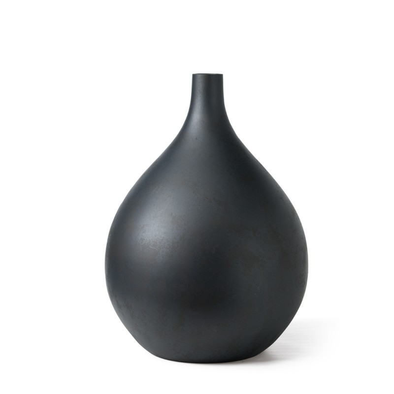 Goccia Q66/5 Adriani & Rossi Goccia rounded bottle vase in matt ceramic