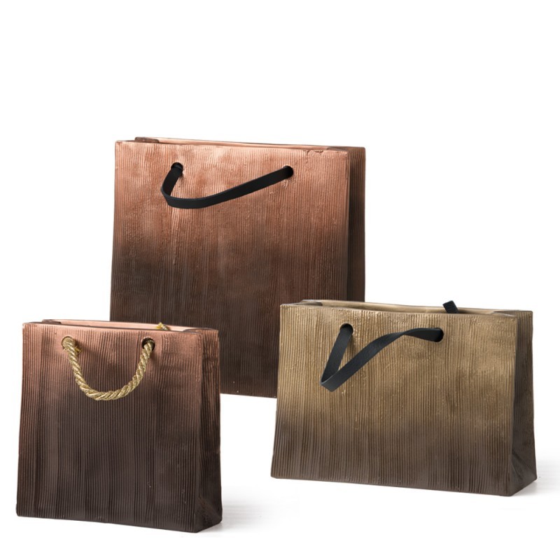 Bag 22 Q329/5 Adriani & Rossi Vaso Bag en céramique opaque