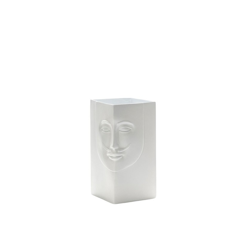 Artù Big Q525 Adriani & Rossi Ceramic vase with Arthur face