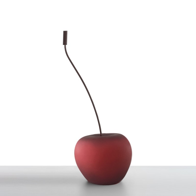 Cherry Sculpture Small Q280 Adriani & Rossi Cerises de sol en céramique