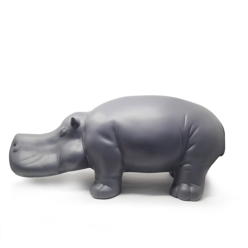 Hippo Big Q440 Adriani & Rossi Hippopotamus Hippo en céramique