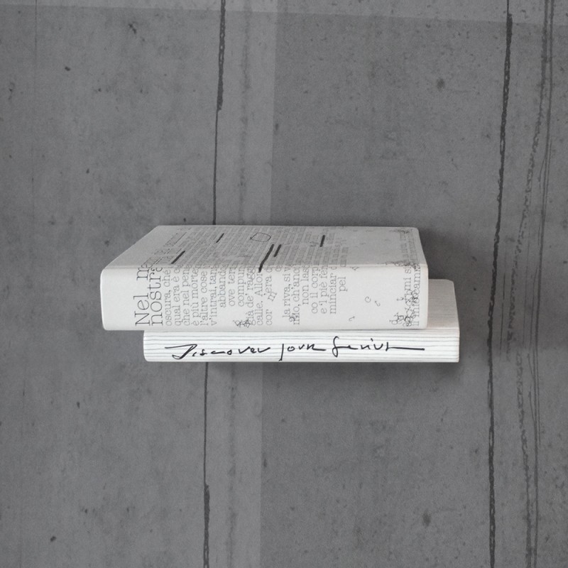 Libro Q422 Adriani & Rossi Mensola portaoggetti Libro in ceramica