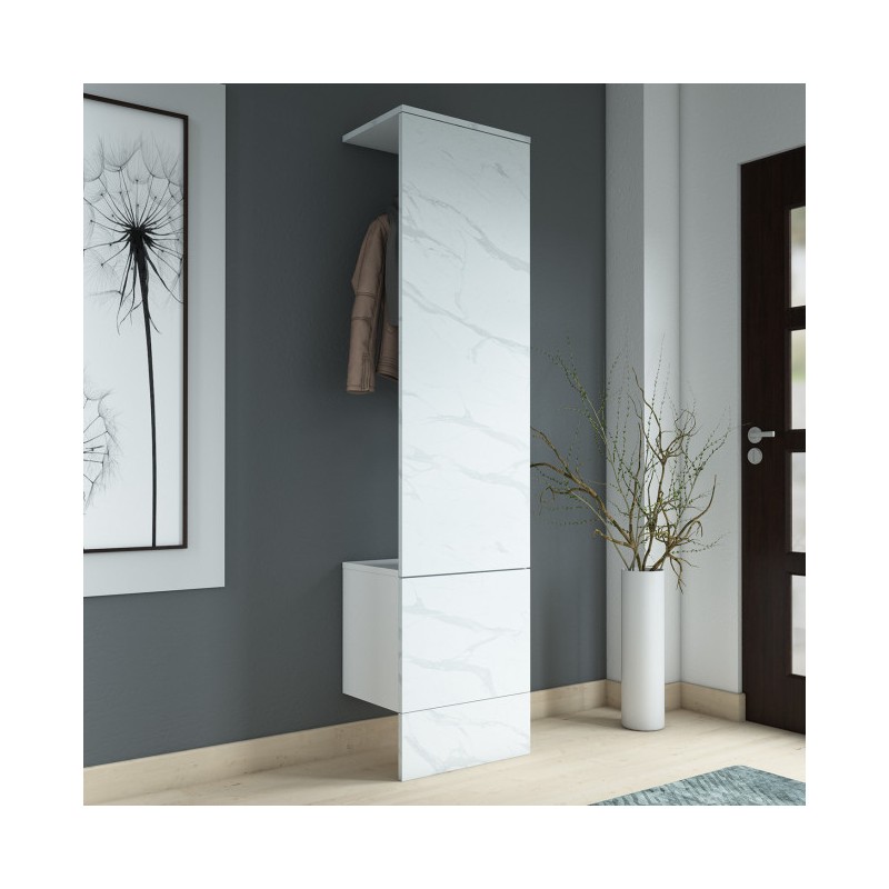 COMP H01 Maconi Composition panneau armoire gain de place H01 de L. 50 cm