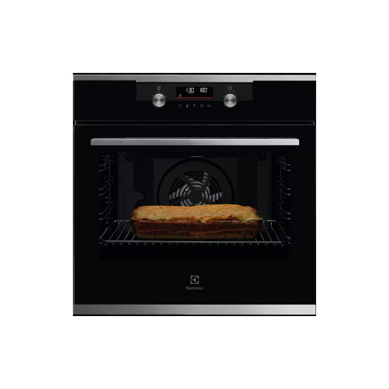 KOFDP 76 X ENTREGA RáPIDA - Horno multifunción pirolítico Electrolux SurroundCook KOFDP76X de 60 cm en acero inoxidable.