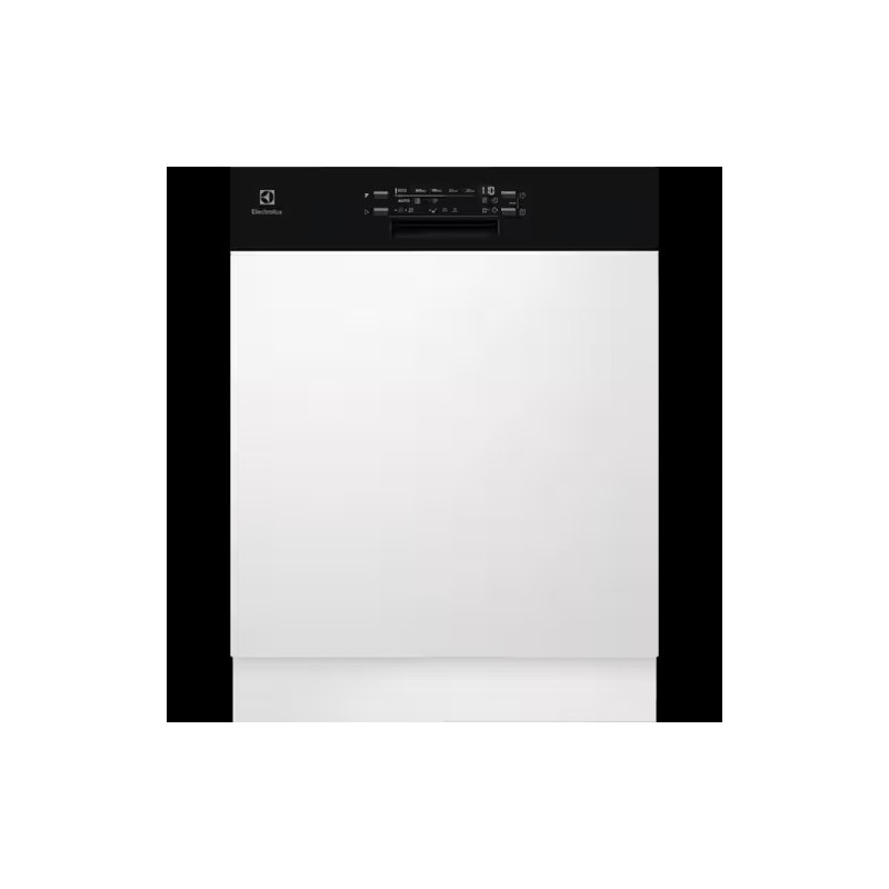KEAC 7200 IK Electrolux | KEAC7200IK Lave-vaisselle 60 cm entièrement intégré avec façade noire
