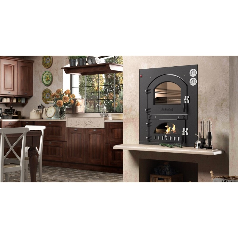 INC QV Fontana Built-in wood oven INC QV in different sizes | Indirect cooking
