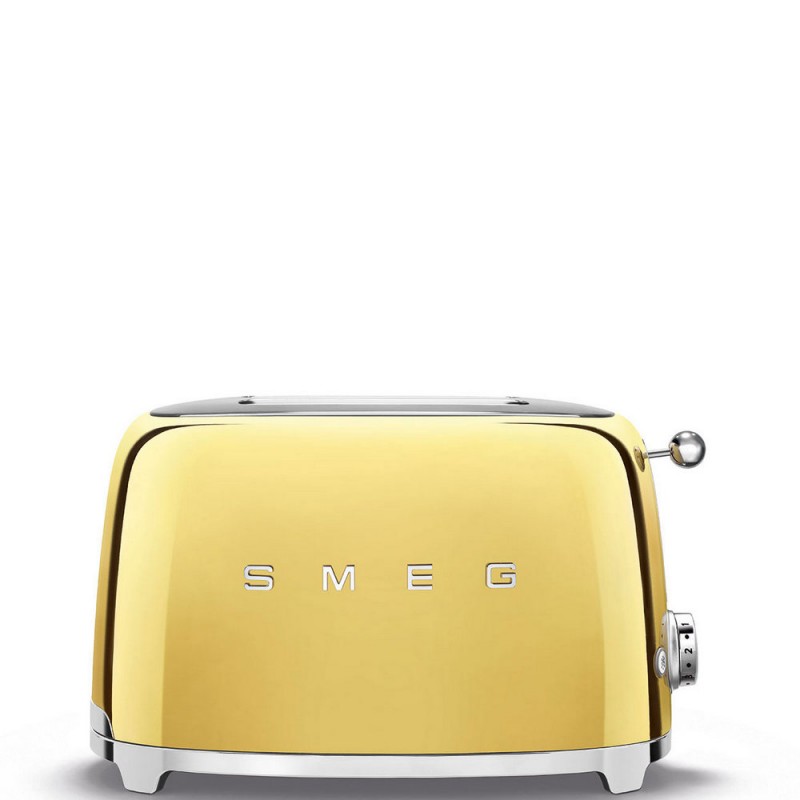TSF01GOEU Smeg Toaster 2x2 TSF01GOEU gold finish