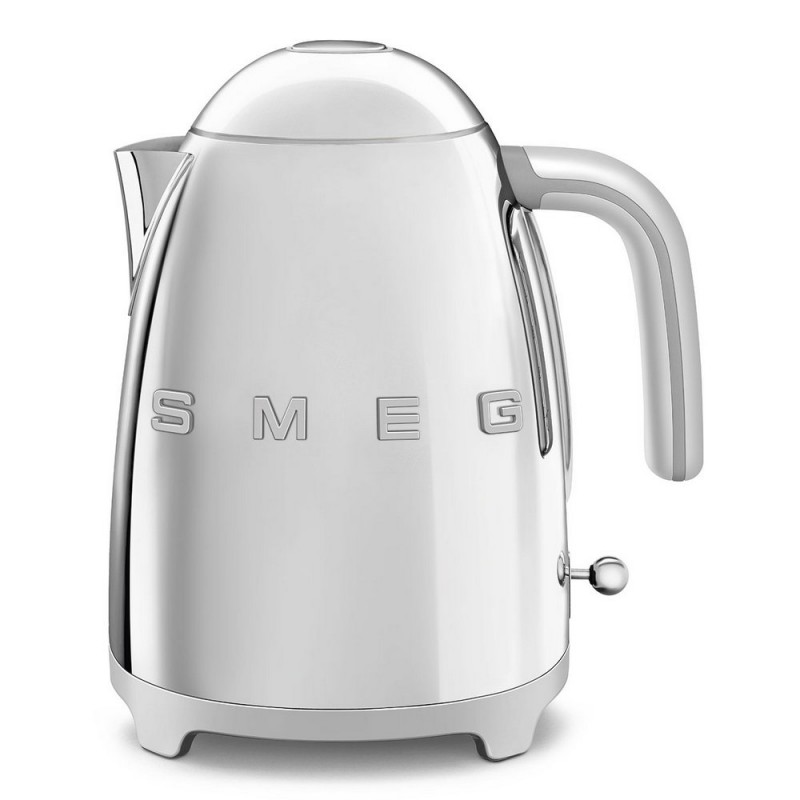 KLF03SSEU Smeg Electric kettle KLF03SSEU polished stainless steel finish with Smeg 3D logo