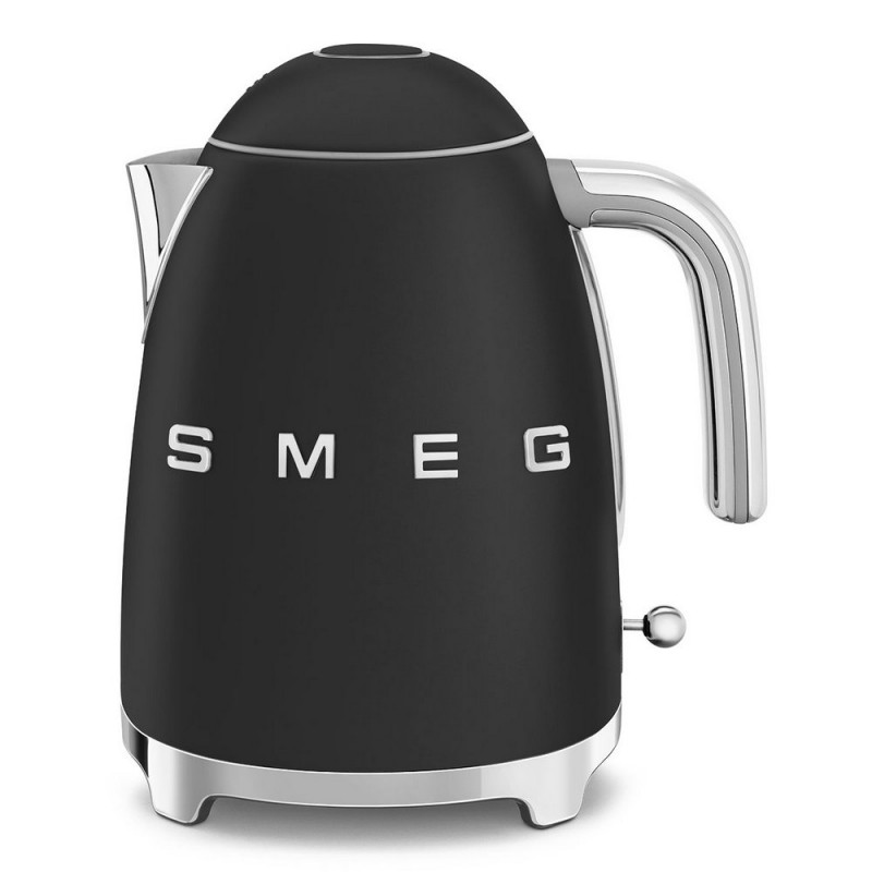 KLF03BLMEU Smeg Electric kettle KLF03BLMEU matt black finish with Smeg 3D logo
