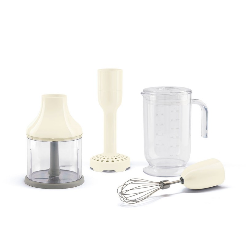 HBAC11CR Smeg Kit d'accessoires HBAC11CR pour mixeur plongeant finition crème