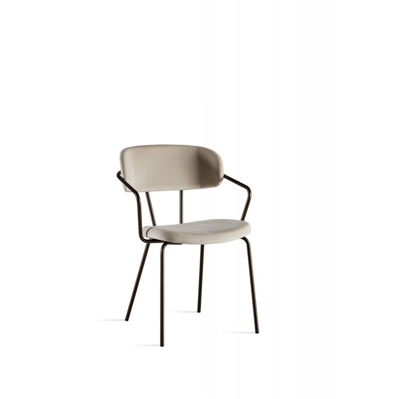 Brigitte.bb.p 1228 Colico Armchair Brigitte.bb.p art. 1228 with steel structure and seat of your choice