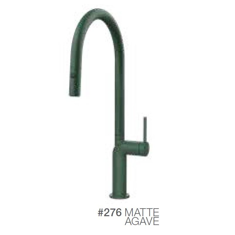 60301 276 Gessi Single lever mixer Stelo Collection 60301 276 Matte Agave finish
