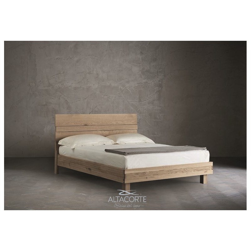 Letto Mat Kenzo Altacorte Cama de matrimonio con cabecero Kenzo de 160 cm