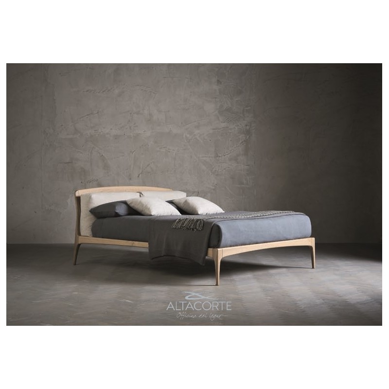 Letto Mat Nice Altacorte Lit double avec tête de lit Nice de 160 cm