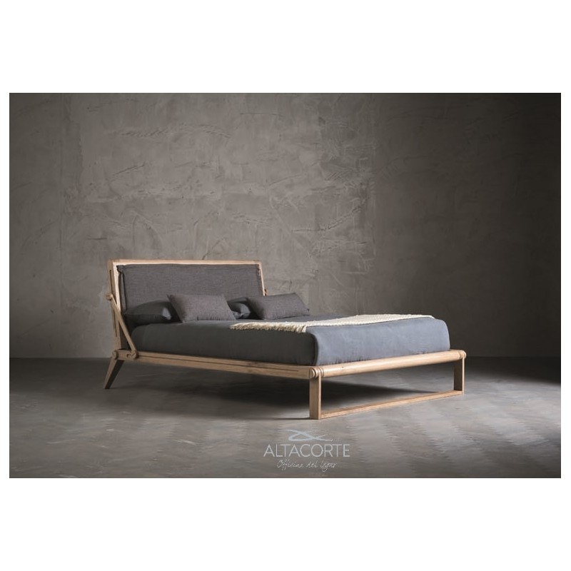 Letto Mat Tecno Altacorte Cama de matrimonio con cabecero Tecno de 160 cm