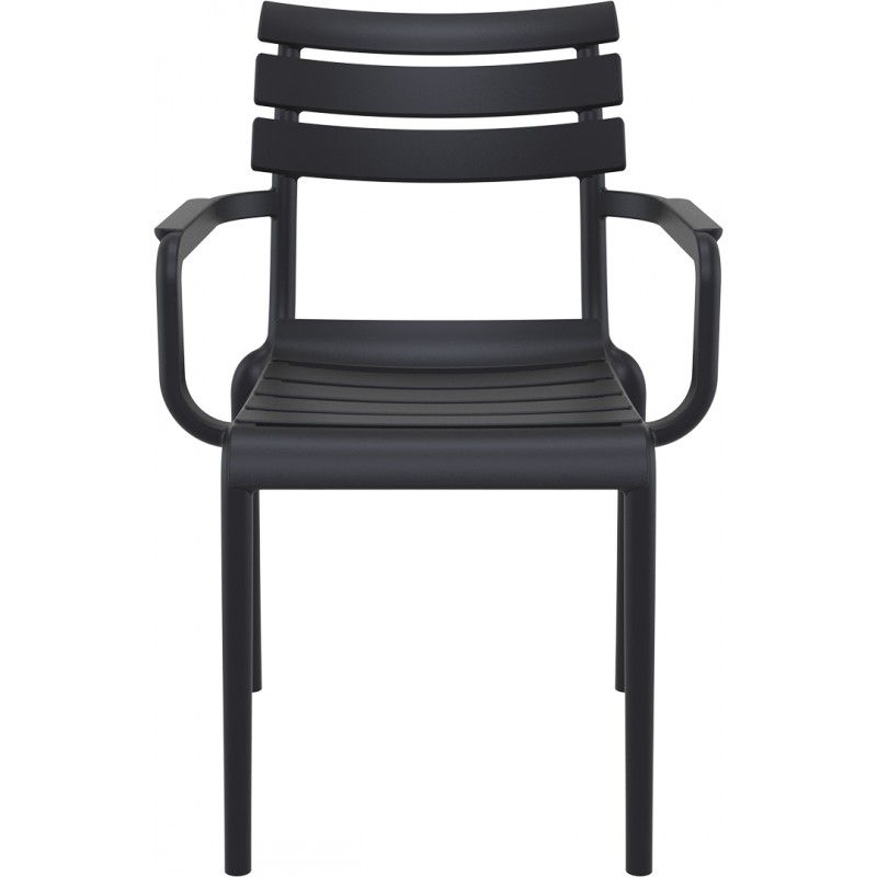 PARIS 282 Siesta Armchair Paris art. 282 with polypropylene structure and polypropylene shell - With armrests