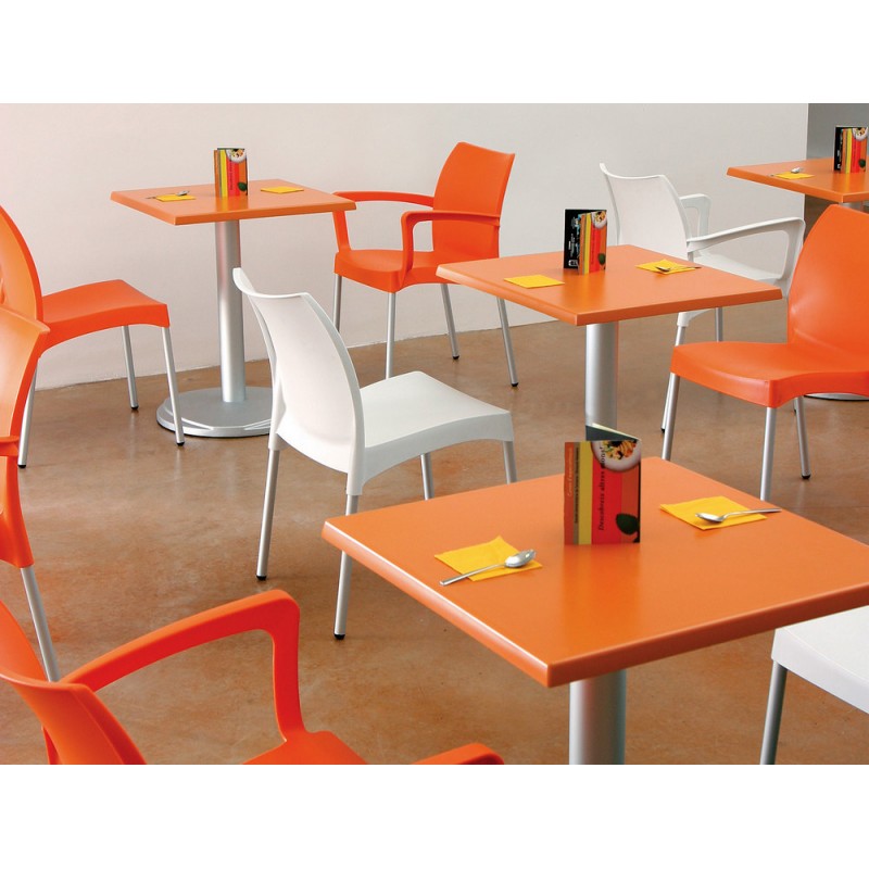 VITA 049 Siesta Vita Chair art. 049 with aluminum structure and polypropylene shell
