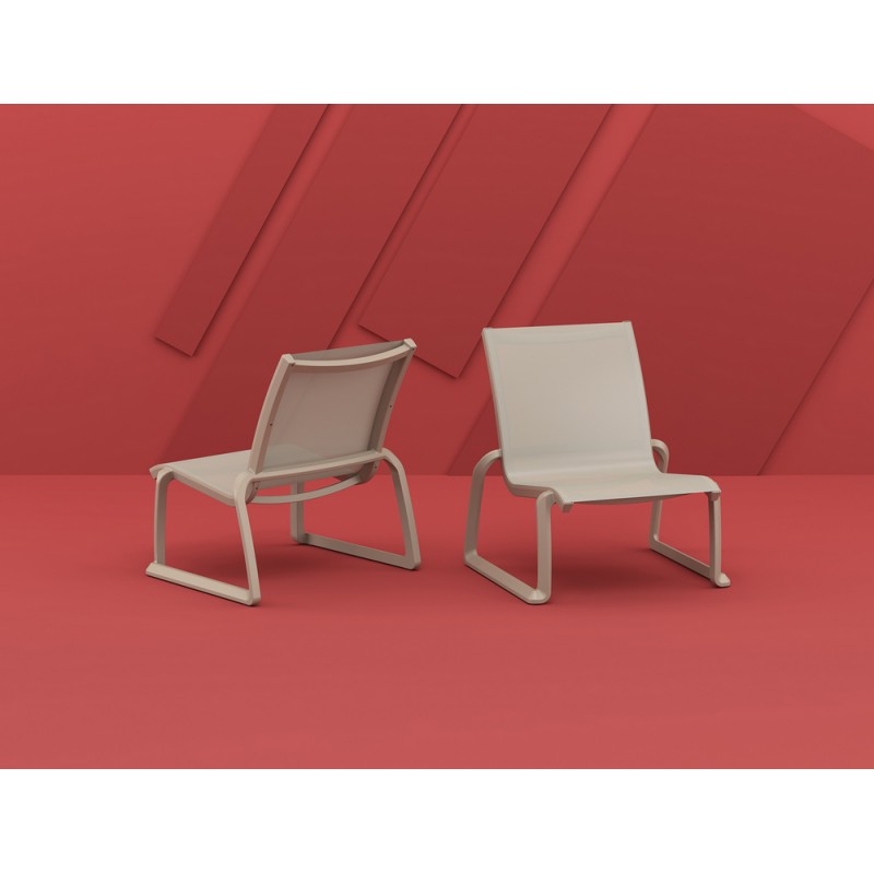PACIFIC LOUNGE CHAIR 231 Siesta Pacific Lounge Chair art. 231 with polymer structure and polymer shell